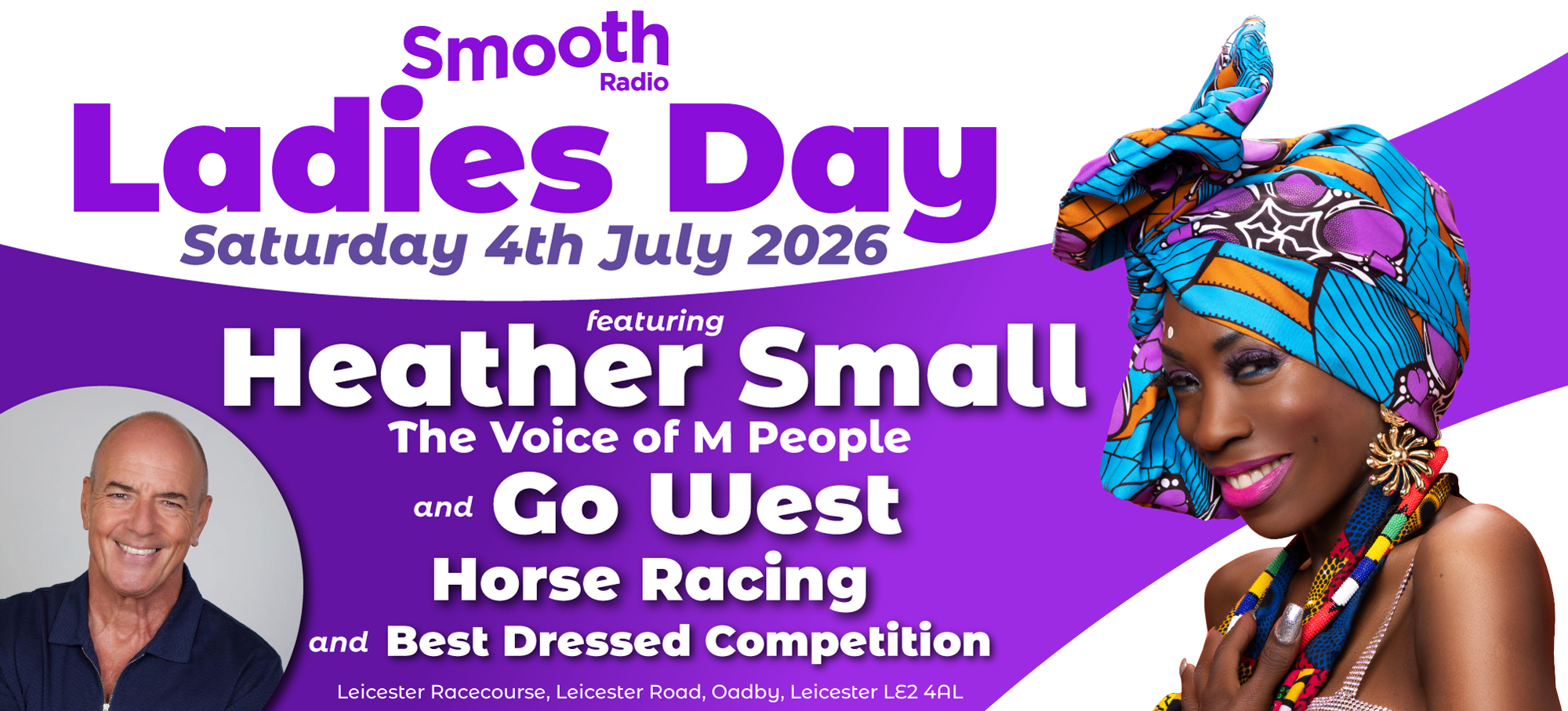 Smooth Radio Ladies Day 2026 at Leicester Racecourse